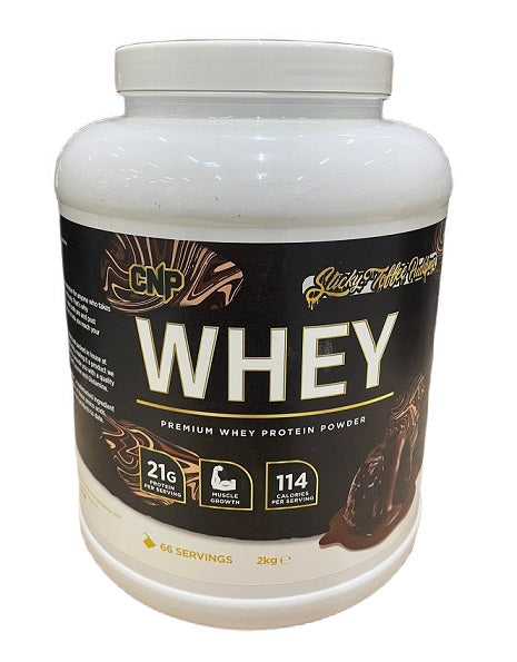 Whey, Sticky Toffee Pudding - 2000g - Sense42 Beauty and Health