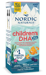 Children's DHA Xtra, 880mg Berry Punch - 60 ml. - Sense42 Beauty and Health