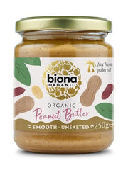 Peanut Butter, Smooth Unsalted - 250g - Sense42 Beauty and Health