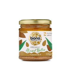 Almond Butter, Smooth - 170g - Sense42 Beauty and Health