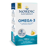 Omega-3, 690mg Lemon - 60 softgels - Sense42 Beauty and Health