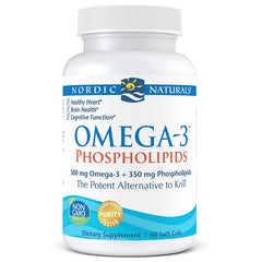 Omega-3 Phospholipids, 500mg - 60 softgels - Sense42 Beauty and Health
