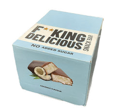 Fitking Delicious Snack Bar, Coconut - 24 x 40g - Sense42 Beauty and Health