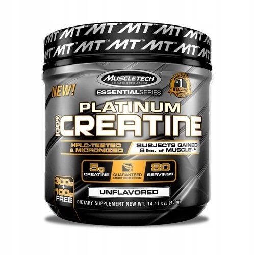 Platinum 100% Creatine Monohydrate - 400g - Sense42 Beauty and Health