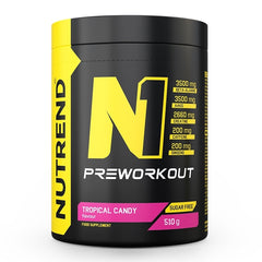 N1 Pre-Workout, Tropical Candy - 510g - Sense42 Beauty and Health