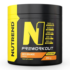 N1 Pre-Workout, Red Orange - 255g - Sense42 Beauty and Health
