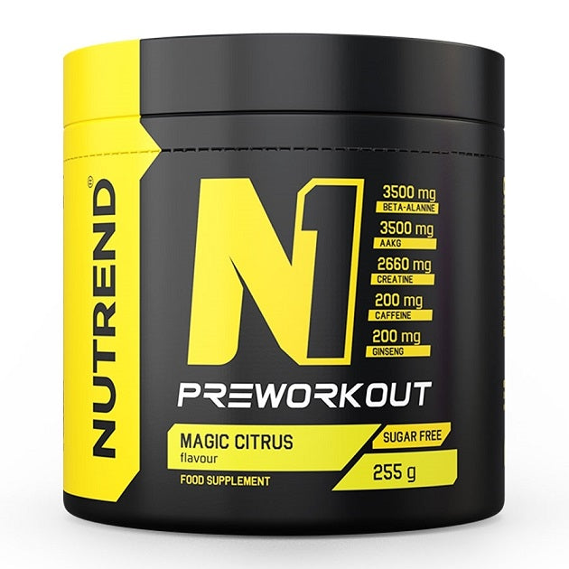 N1 Pre-Workout, Magic Citrus - 255g - Sense42 Beauty and Health