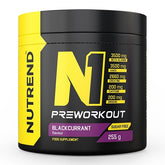 N1 Pre-Workout, Blackcurrant - 255g - Sense42 Beauty and Health