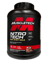 Nitro-Tech 100% Whey Gold, Double Rich Chocolate (EAN 631656256369) - 2270g - Sense42 Beauty and Health