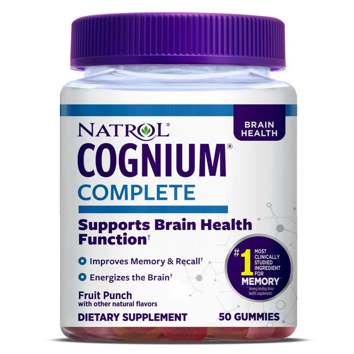 Cognium Complete, Fruit Punch - 50 gummies - Sense42 Beauty and Health