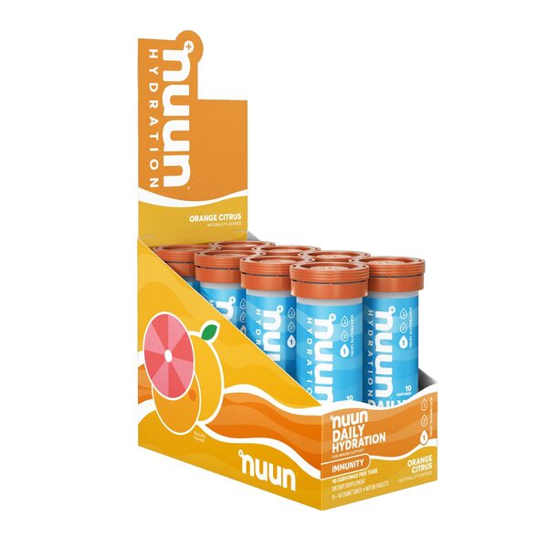 Daily Hydration Immunity, Orange Citrus - 8 x 10 count tubes - Sense42 Beauty and Health