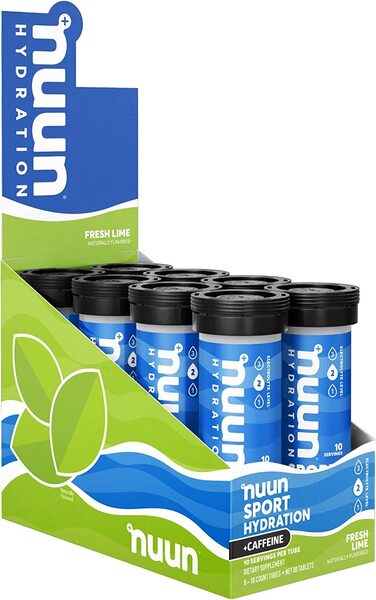 Sport Hydration + Caffeine, Fresh Lime - 8 x 10 count tubes - Sense42 Beauty and Health
