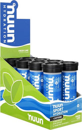 Sport Hydration + Caffeine, Fresh Lime - 8 x 10 count tubes - Sense42 Beauty and Health