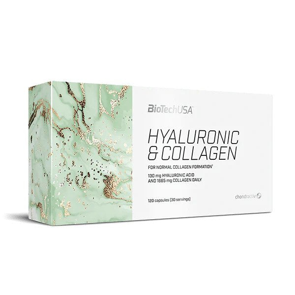 Hyaluronic and Collagen - 120 caps - Sense42 Beauty and Health