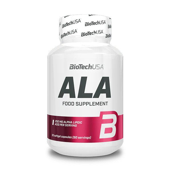 ALA Alpha Lipoic Acid, 250mg - 50 caps - Sense42 Beauty and Health