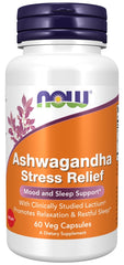 Ashwagandha Stress Relief - 60 vcaps - Sense42 Beauty and Health