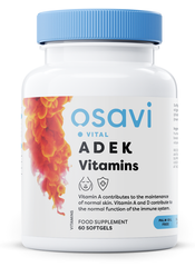 Osavi ADEK Vitamins - 60 softgels - Sense42 Beauty and Health