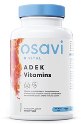 Osavi ADEK Vitamins - 120 softgels - Sense42 Beauty and Health