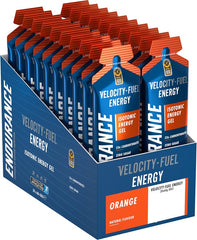 Endurance Energy Isotonic Energy Gel, Orange - 20 x 60g - Sense42 Beauty and Health