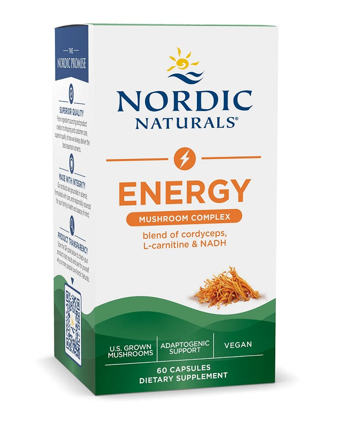 Energy Mushroom Complex - 60 vcaps - Sense42 Beauty and Health