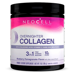 Overnighter Collagen, Blueberry Pomegranate - 198g - Sense42 Beauty and Health