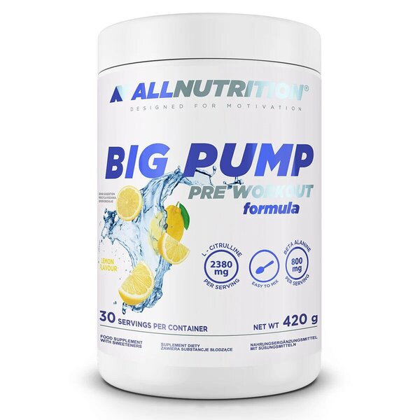 Big Pump, Lemon - 420g - Sense42 Beauty and Health