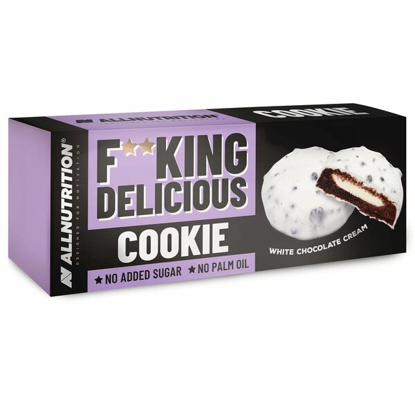 Allnutrition Fitking Delicious Cookie White Choco Cream - 128g - Sense42 Beauty and Health