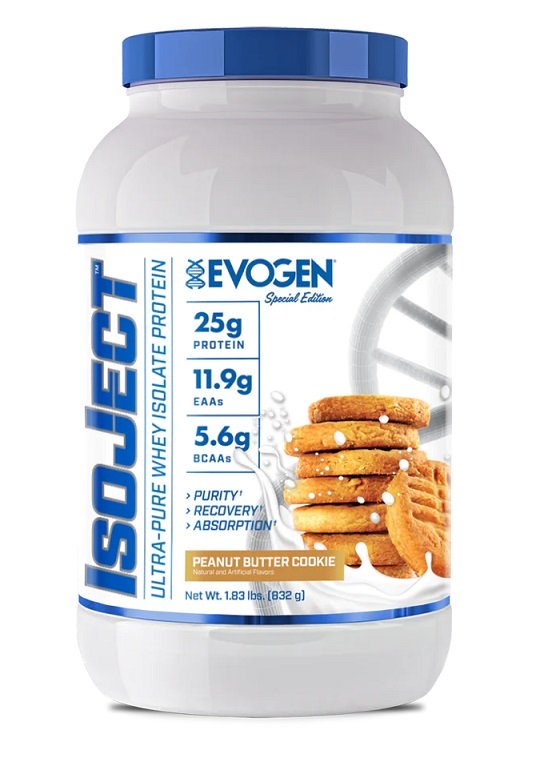 IsoJect, Peanut Butter Cookie - 832g - Sense42 Beauty and Health