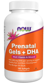 Prenatal Gels + DHA - 180 softgels - Sense42 Beauty and Health