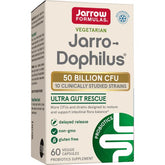 Jarro-Dophilus Ultra Gut Rescue, 50 Billion CFU - 60 vcaps - Sense42 Beauty and Health