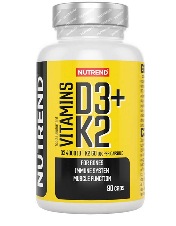 Vitamins D3 + K2 - 90 caps - Sense42 Beauty and Health
