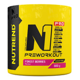 Nutrend N1 Pro Pre-Workout Forest Berries - 300g - Sense42 Beauty and Health