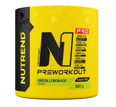 N1 Pro Pre-Workout, Green Lemonade - 300g - Sense42 Beauty and Health