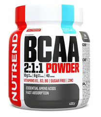 BCAA 2:1:1 Powder, Icy Blue Raspberry - 400g - Sense42 Beauty and Health