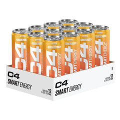 Cellucor C4 Smart Energy Mango - 12 x 330 ml. - Sense42 Beauty and Health