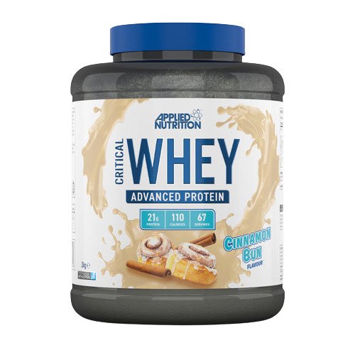 Critical Whey, Cinnamon Bun - 2000g - Sense42 Beauty and Health