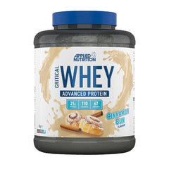 Critical Whey, Cinnamon Bun - 2000g - Sense42 Beauty and Health