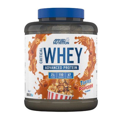 Critical Whey, Toffee Popcorn - 2000g - Sense42 Beauty and Health