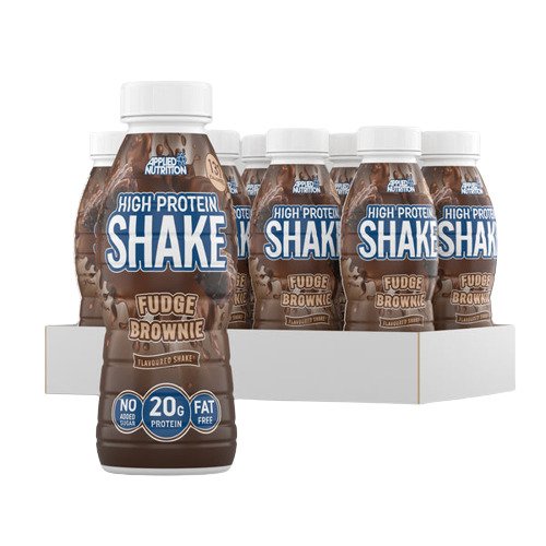 High Protein Shake, Fudge Brownie - 8 x 330 ml. - Sense42 Beauty and Health