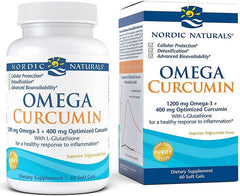 Omega Curcumin, 1200mg - 60 softgels - Sense42 Beauty and Health