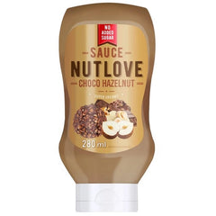 Nutlove Sauce, Choco Hazelnut - 280 ml. - Sense42 Beauty and Health
