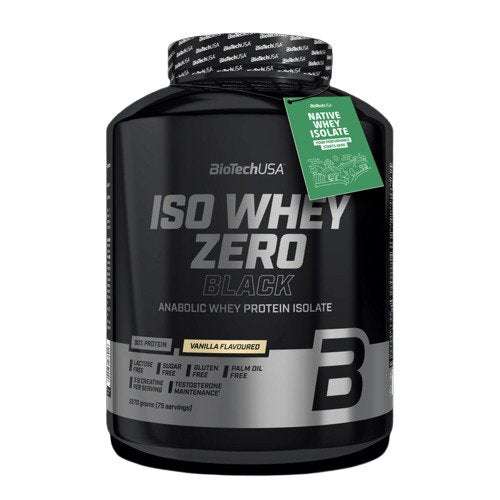 Iso Whey Zero Black, Vanilla - 2270g - Sense42 Beauty and Health