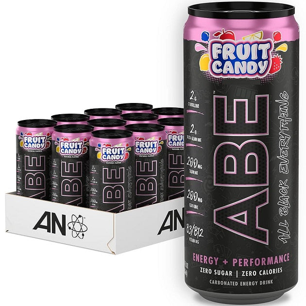ABE Energy + Performance Cans, Fruit Candy - 12 x 330 ml. - Sense42 Beauty and Health