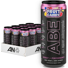 ABE Energy + Performance Cans, Fruit Candy - 12 x 330 ml. - Sense42 Beauty and Health