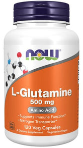 L-Glutamine, 500mg - 120 vcaps - Sense42 Beauty and Health