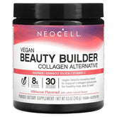 Vegan Beauty Builder Collagen Alternative, Hibiscus - 240g - Sense42 Beauty and Health