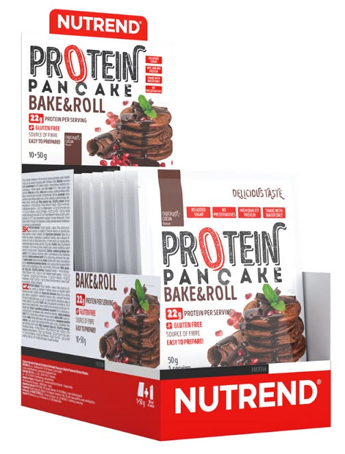 Protein Pancake, Chocolate Cocoa - 10 x 50g - Sense42 Beauty and Health