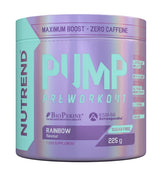Pump Pre-Workout, Rainbow - 225g - Sense42 Beauty and Health