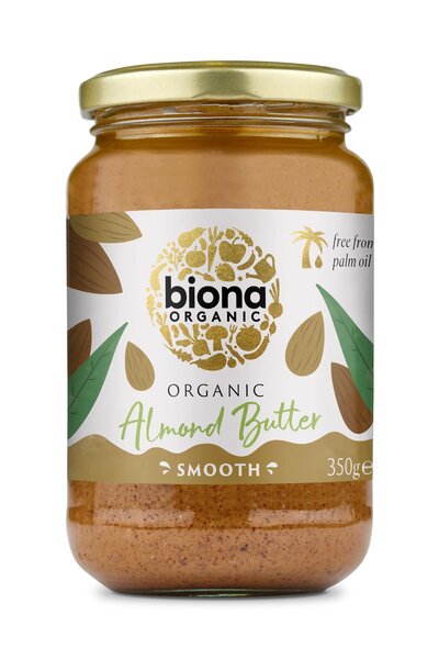 Almond Butter, Smooth - 350g - Sense42 Beauty and Health