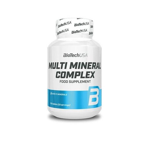 BioTechUSA Multi Mineral Complex - 100 tablets - Sense42 Beauty and Health